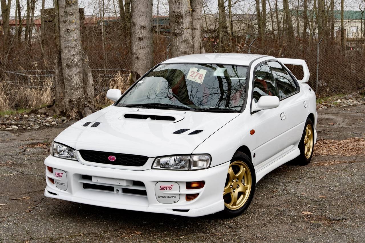 2000 Subaru Impreza WRX STI Version 6 4WD, PS, PW, PL, AC, 5MT