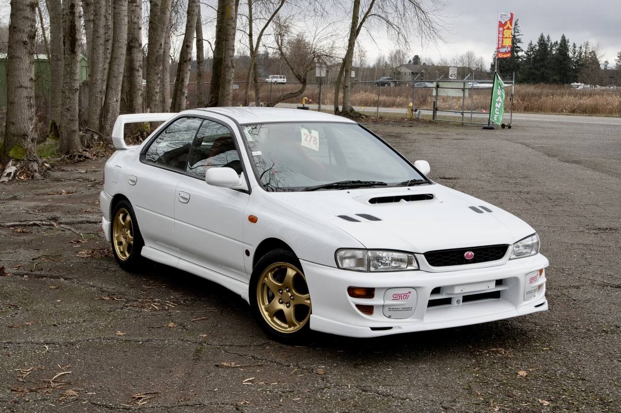 2000 Subaru Impreza WRX STI Version 6 4WD, PS, PW, PL, AC, 5MT