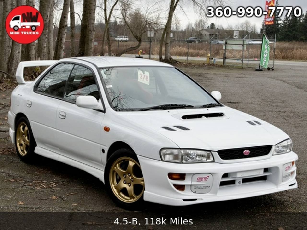 2000 Subaru Impreza WRX STI Version 6 4WD, PS, PW, PL, AC, 5MT