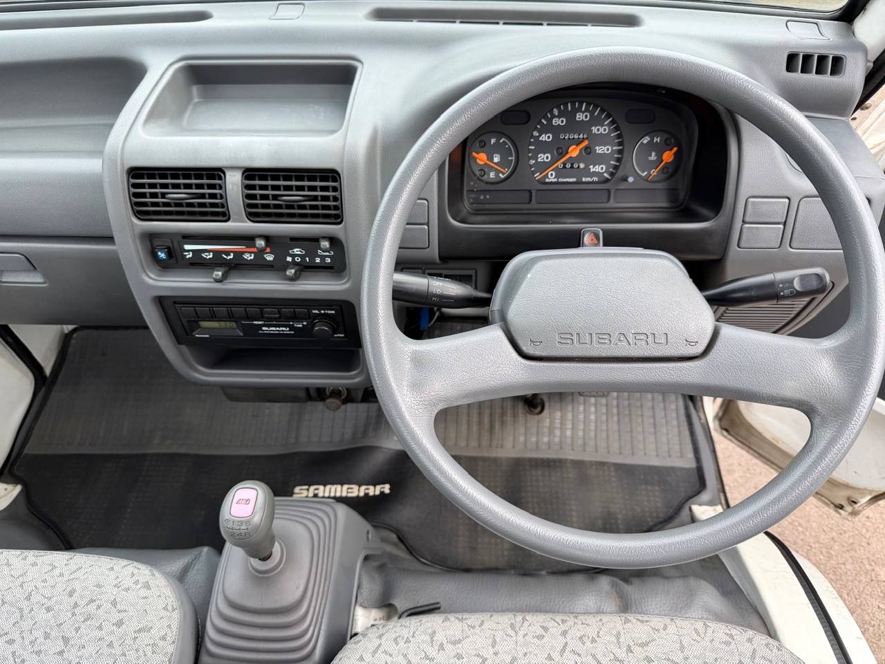 1997 Subaru Sambar EFI Super Charged 4WD, 2Hi-4Hi-EL Gear, AC, 5MT