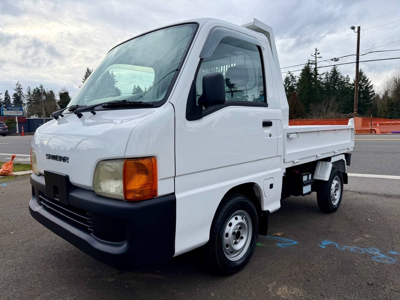 1999 Subaru Sambar HD Dump 4WD, 2Hi-4Hi, EL Gear, 5MT, Like New!
