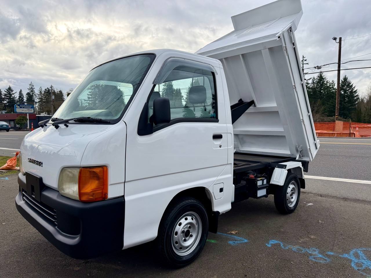 1999 Subaru Sambar HD Dump 4WD, 2Hi-4Hi, EL Gear, 5MT, Like New!