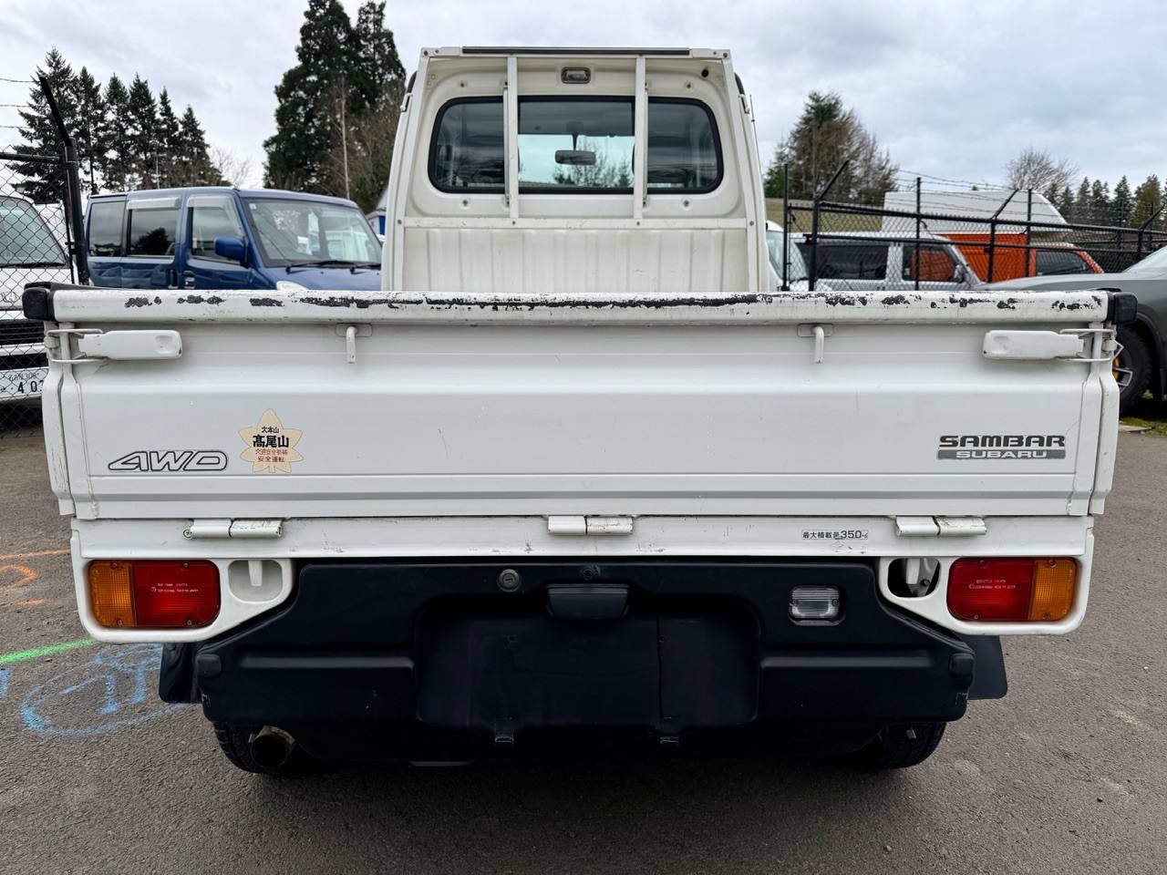 1995 Subaru Sambar 4WD, 2Hi-4Hi, Extra Low Gear, 5MT, Like New!
