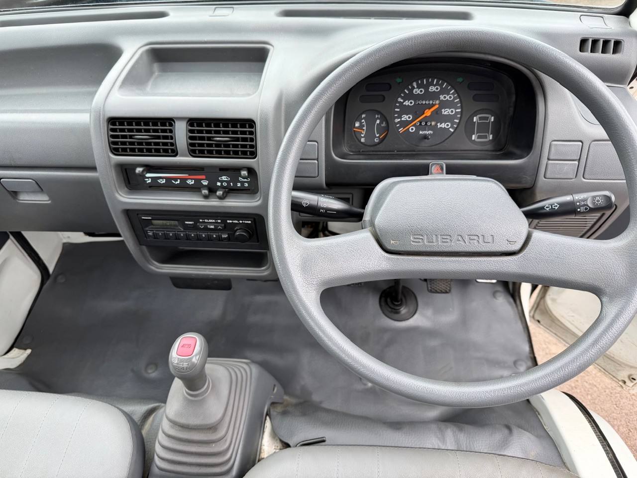 1995 Subaru Sambar 4WD, 2Hi-4Hi, Extra Low Gear, 5MT, Like New!