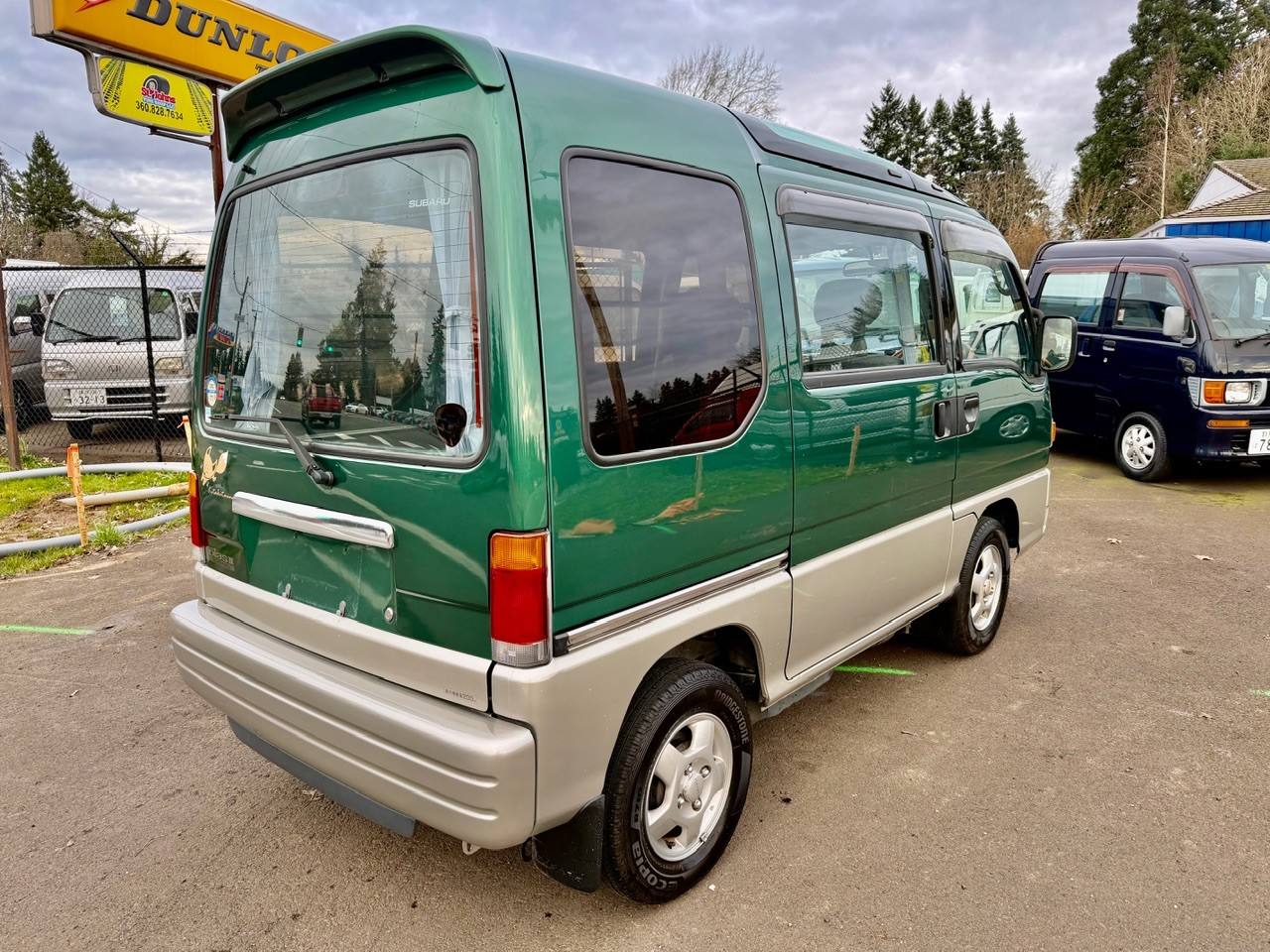 1997 Subaru Sambar EFI Dias Supercharged Glass Roof 4WD, PW, AC, 5MT