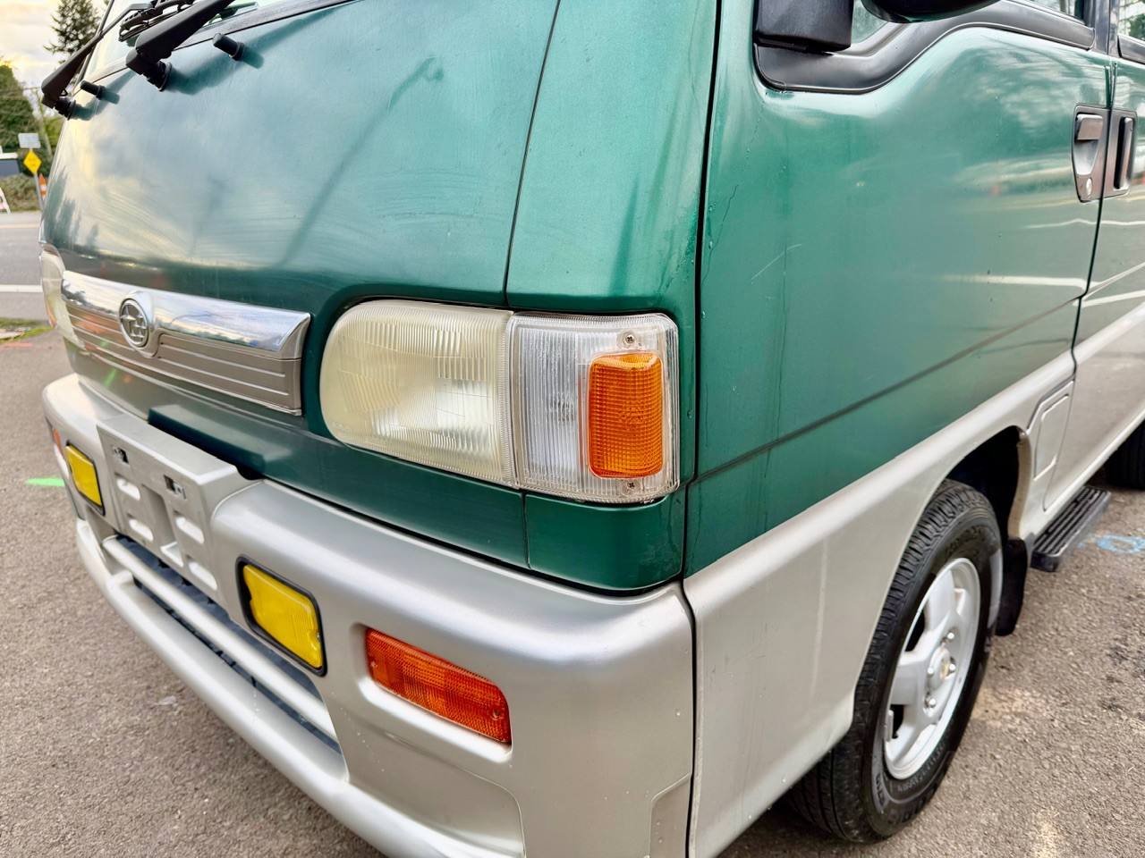 1997 Subaru Sambar EFI Dias Supercharged Glass Roof 4WD, PW, AC, 5MT