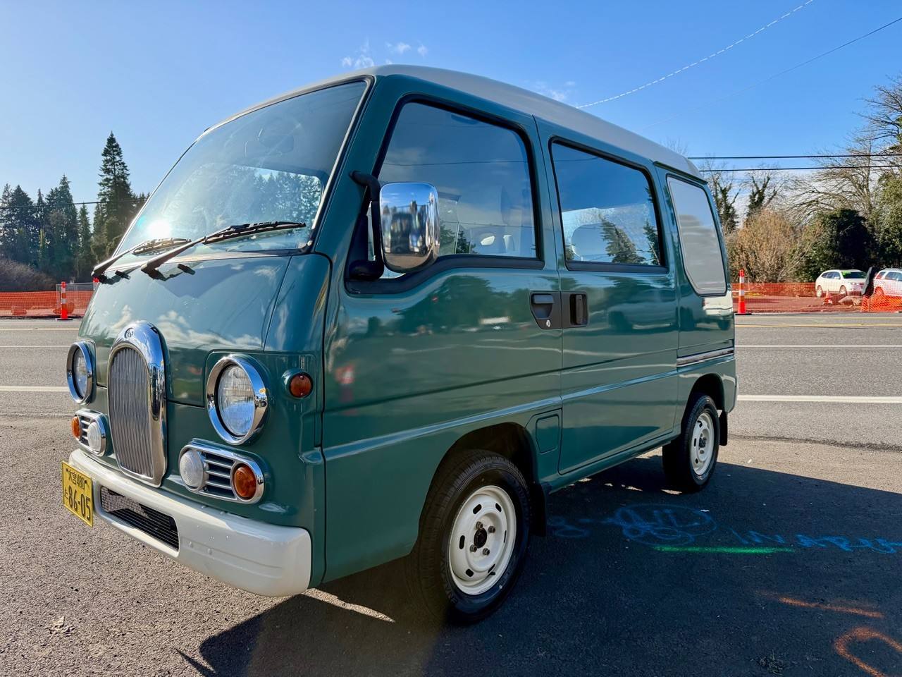 1993 Subaru Sambar Dias Classic  4WD, 2Hi-4Hi, 5MT