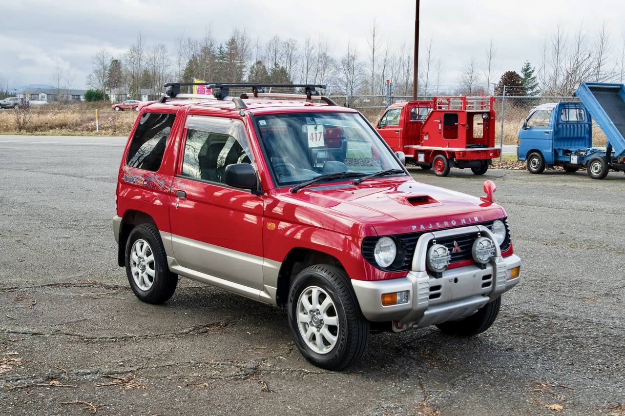 1997 Mitsubishi Pajero Mini Iron Cross 4WD, Turbo Intercooled, 5MT