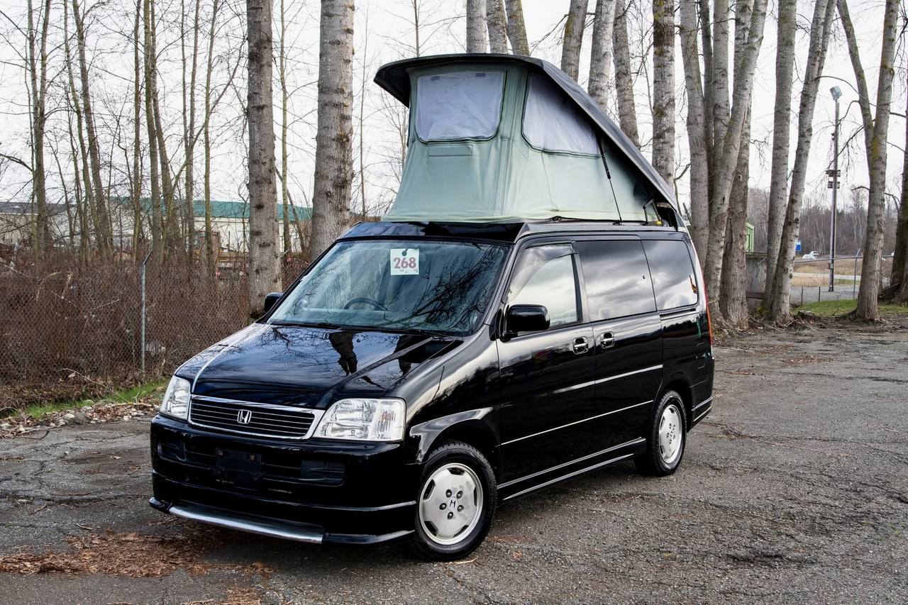 2000 Honda Step Wgn Field Deck Camper Modulo Kit, Automatic 