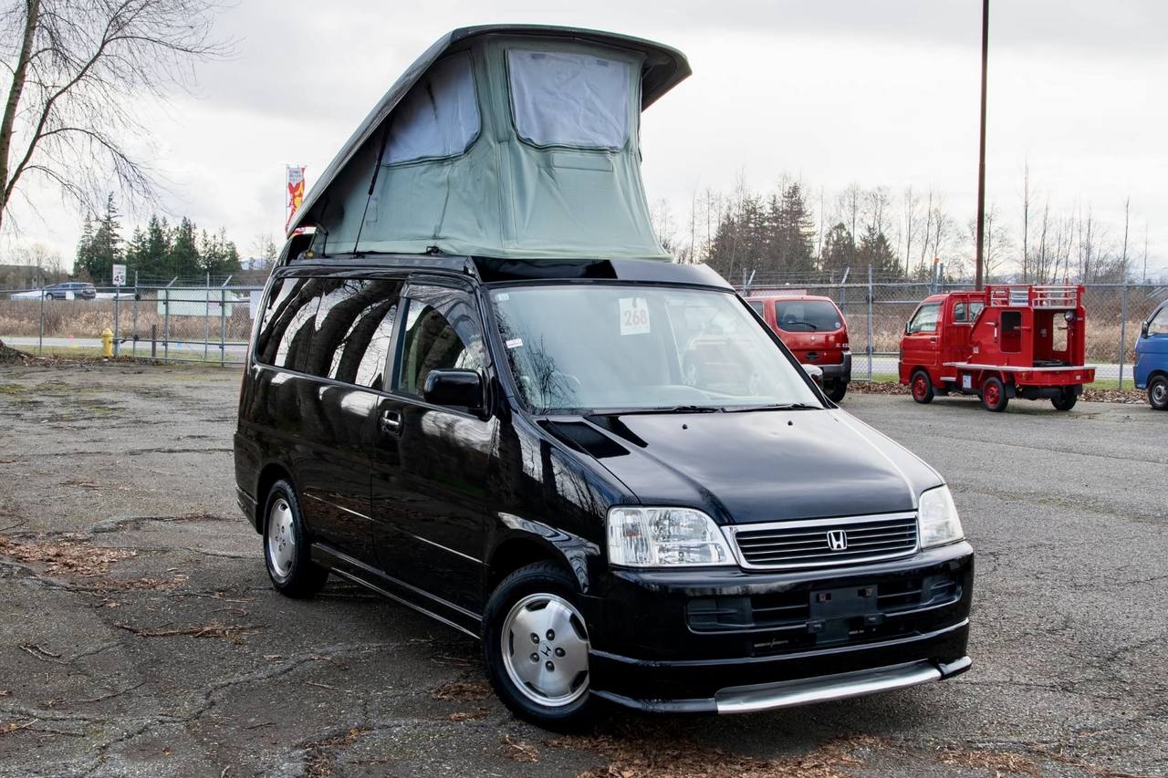 2000 Honda Step Wgn Field Deck Camper Modulo Kit, Automatic 