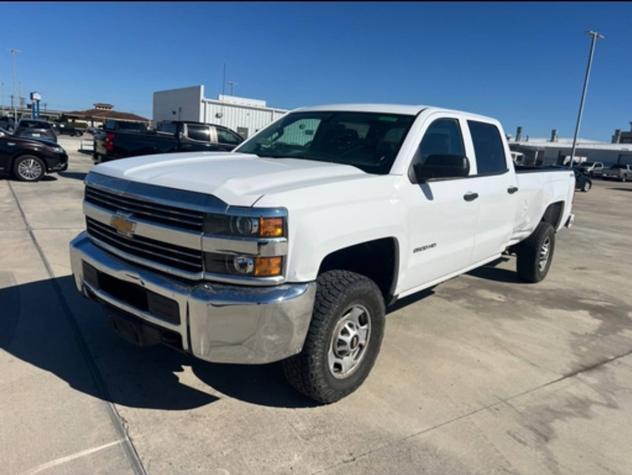 2015 Chevrolet Silverado 2500HD Work Truck Crew Cab Long Box 4WD