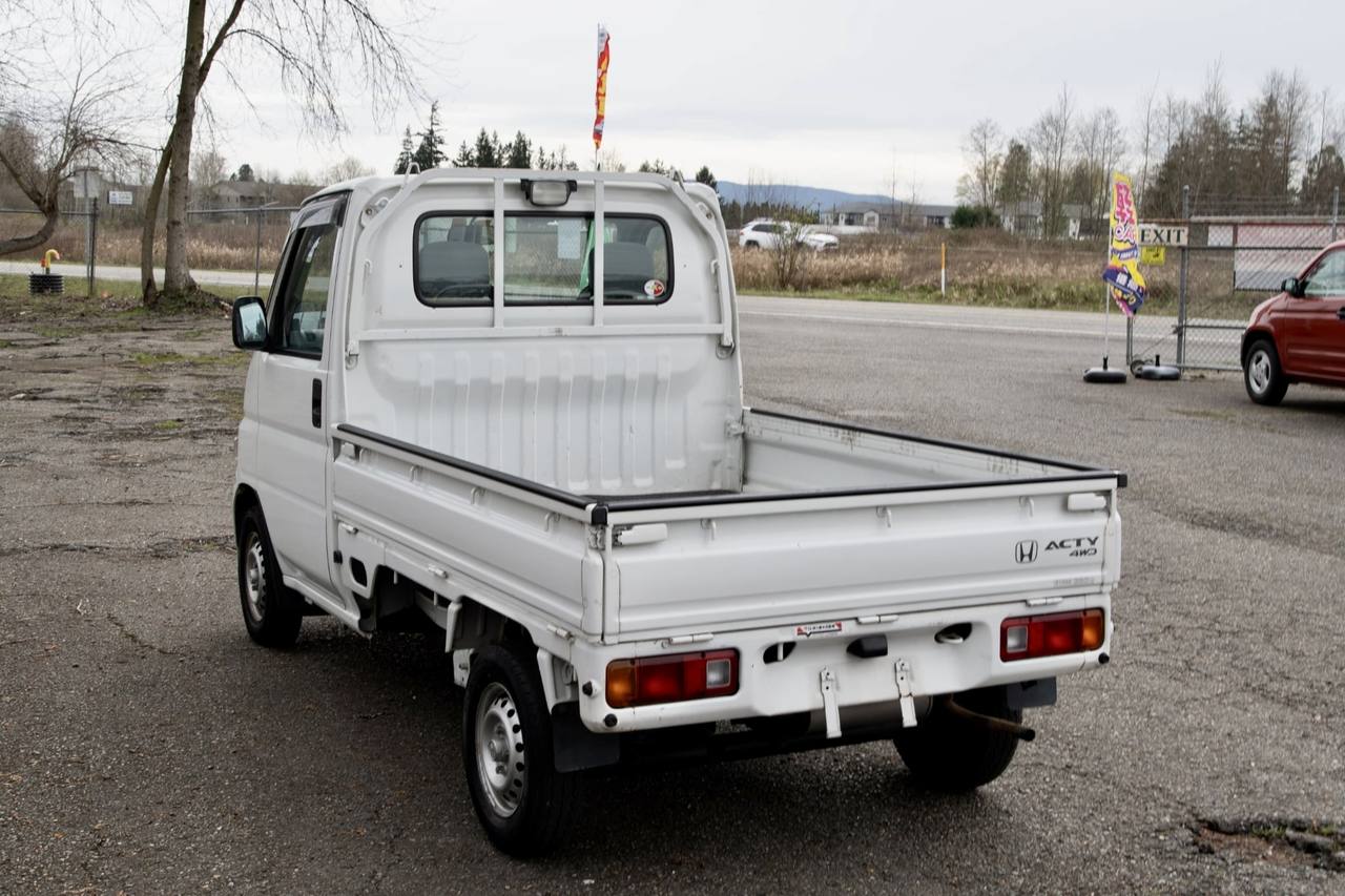 2001 Honda Acty EFI 4WD, Mid-Engine, Airbag, PS, AC, 5MT