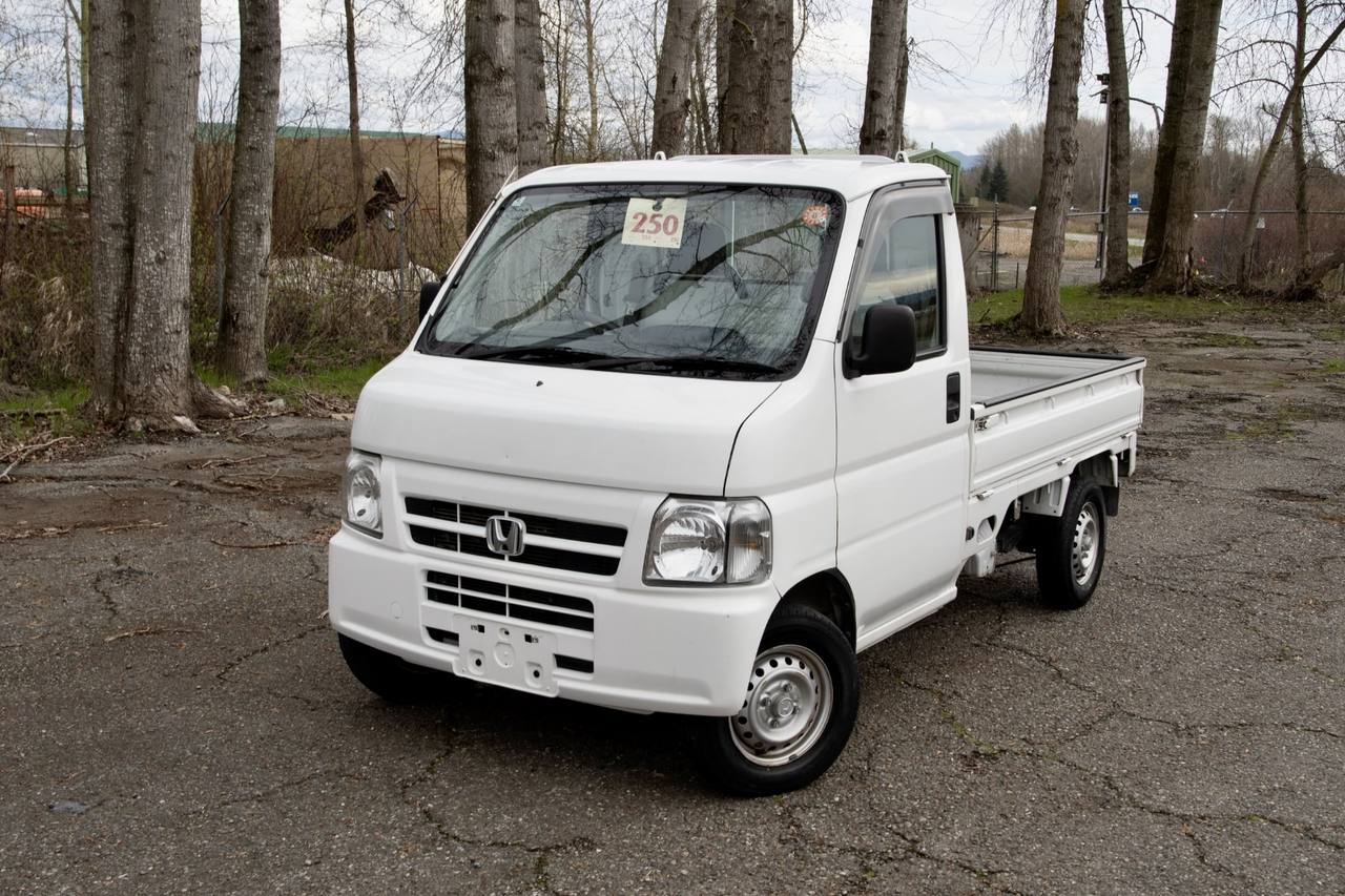 2001 Honda Acty EFI 4WD, Mid-Engine, Airbag, PS, AC, 5MT