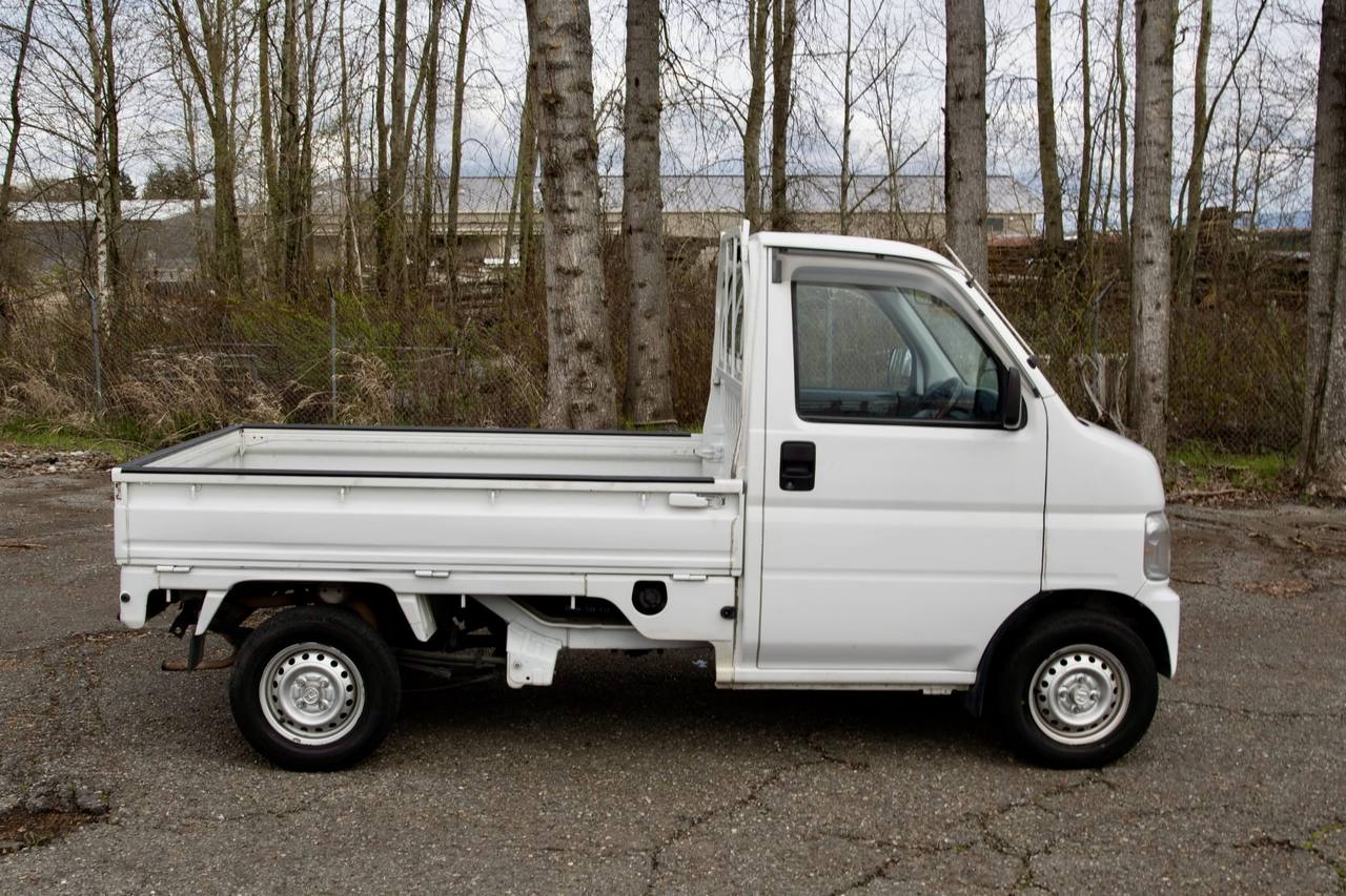 2001 Honda Acty EFI 4WD, Mid-Engine, Airbag, PS, AC, 5MT