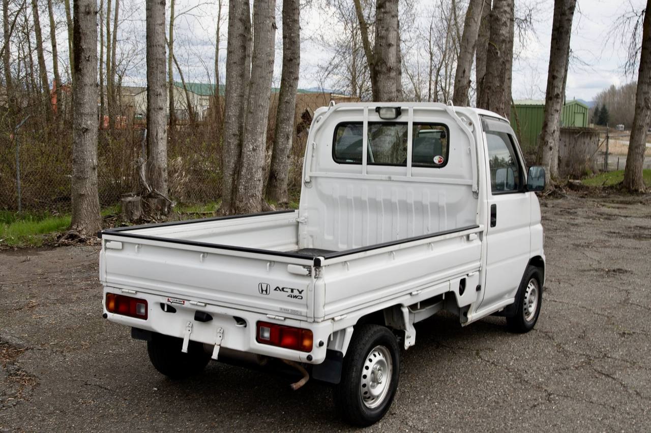 2001 Honda Acty EFI 4WD, Mid-Engine, Airbag, PS, AC, 5MT