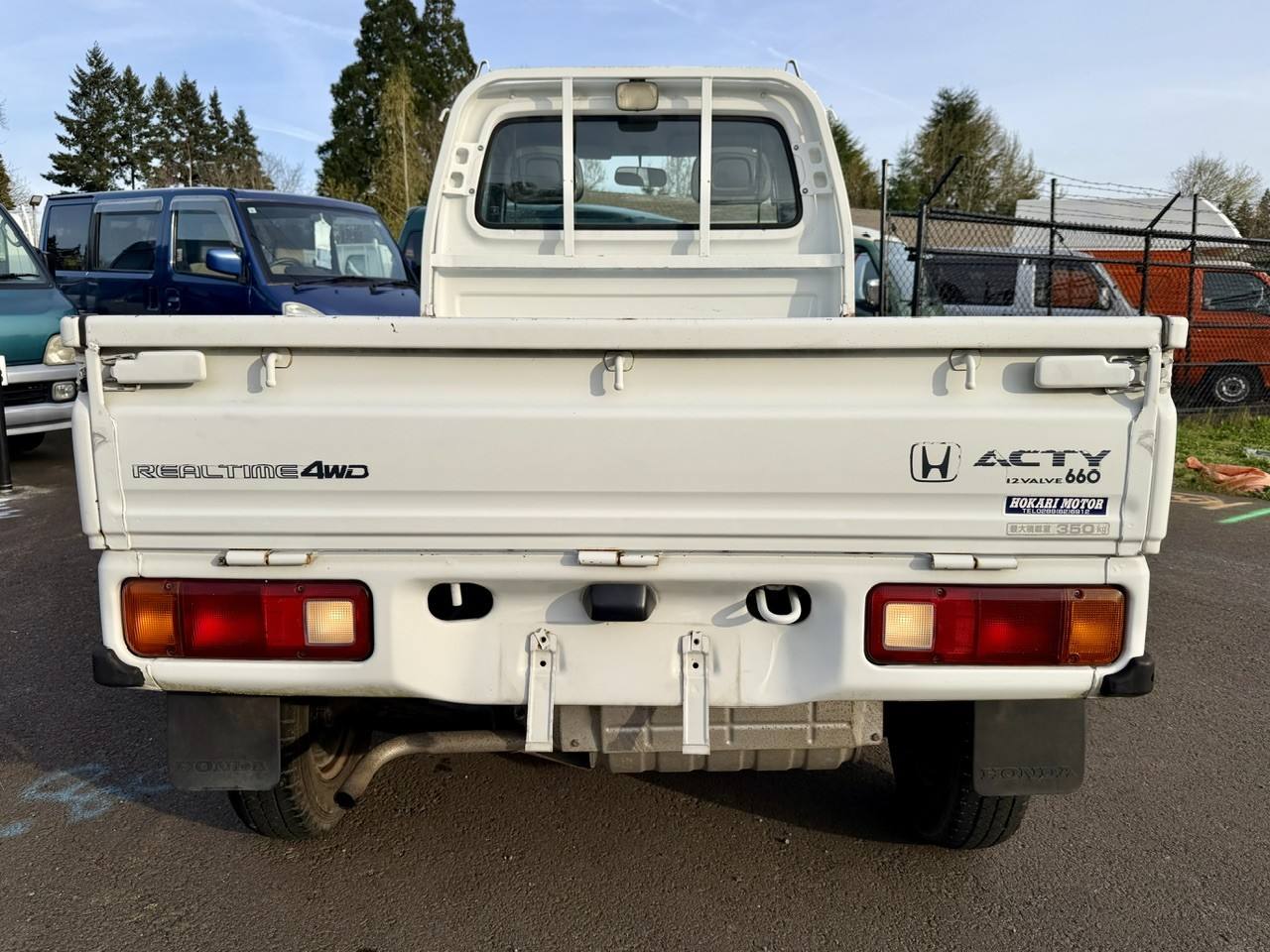 1998 Honda Acty Super Delux RealTime 4WD, Mid-Engine, 5MT