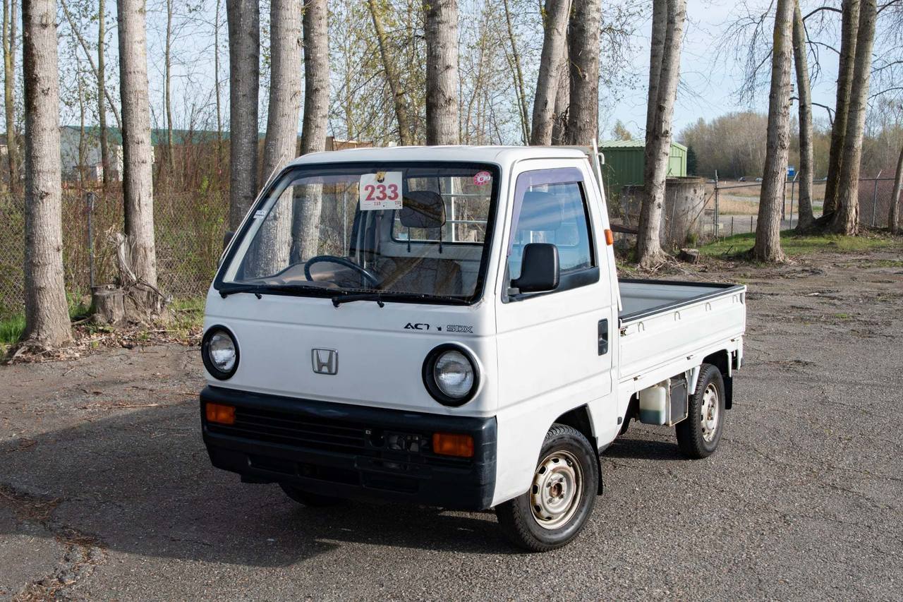 1989 Honda Acty Super Delux Classic 2WD, Mid-Engine, 4MT, Rare!