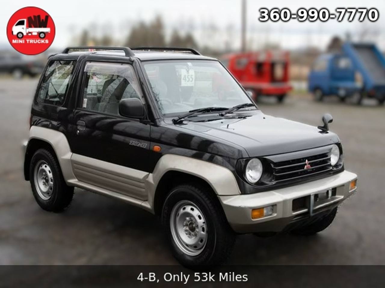 1996 Mitsubishi Pajero Junior ZR-2 4WD 2Hi-4Hi-4Lo, AC, PS, PW, PL, 5MT