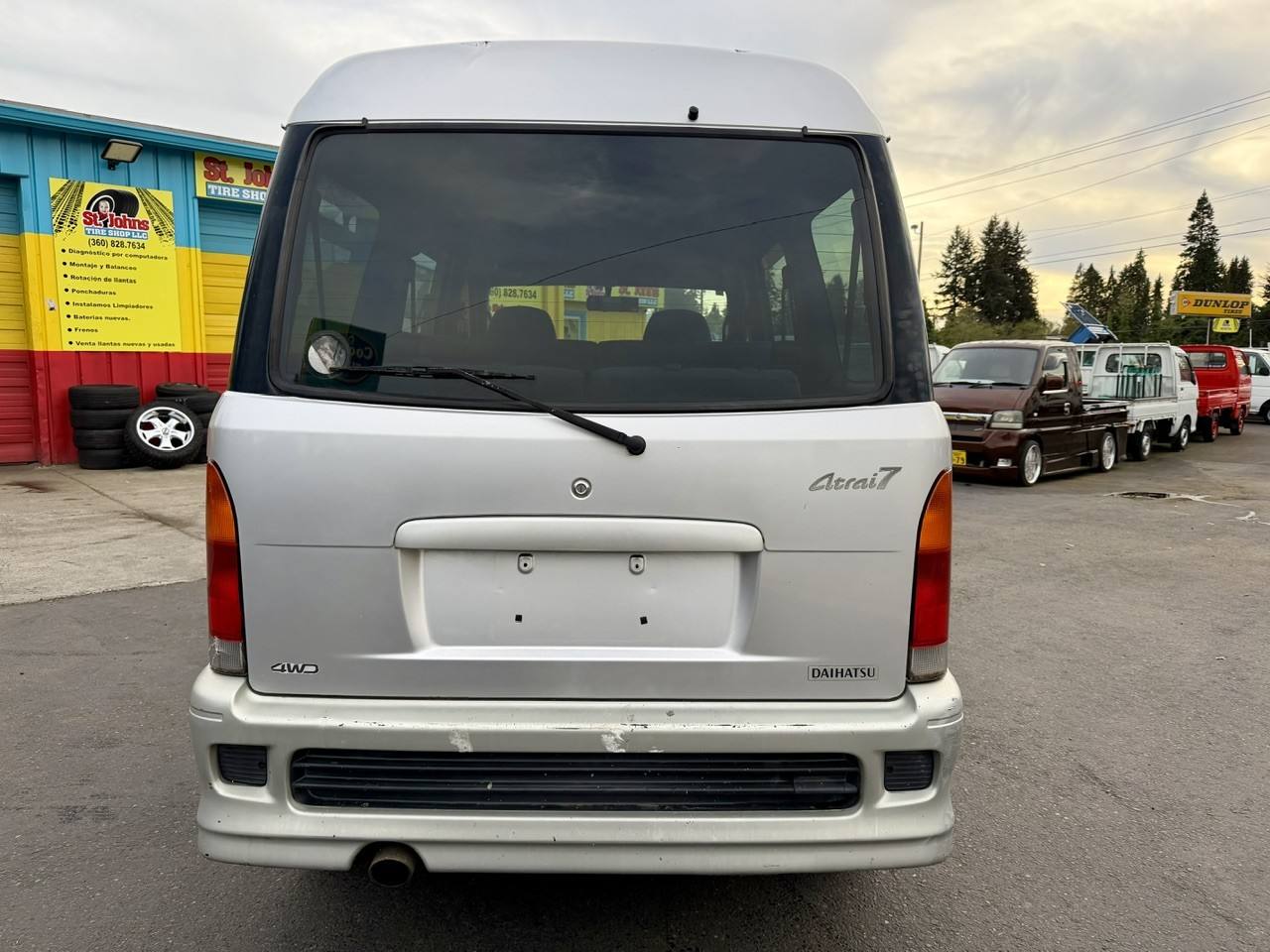 2001 Daihatsu Atrai 7 EFI 1.3L 4WD, PW, PL, PS, AC, 7 Passenger, 5MT
