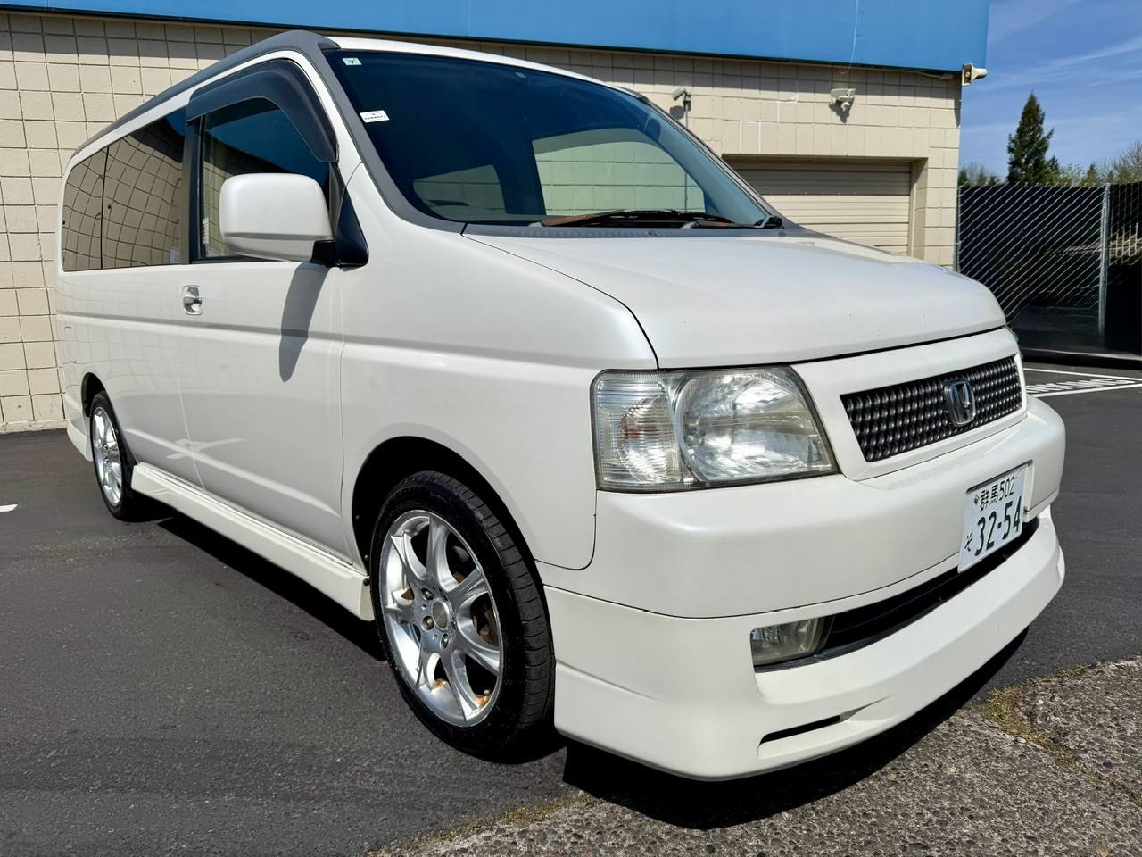 2001 Honda Step Wgn Modulo Aero Kit  K20A i-Vtec, FWD, AC, Auto