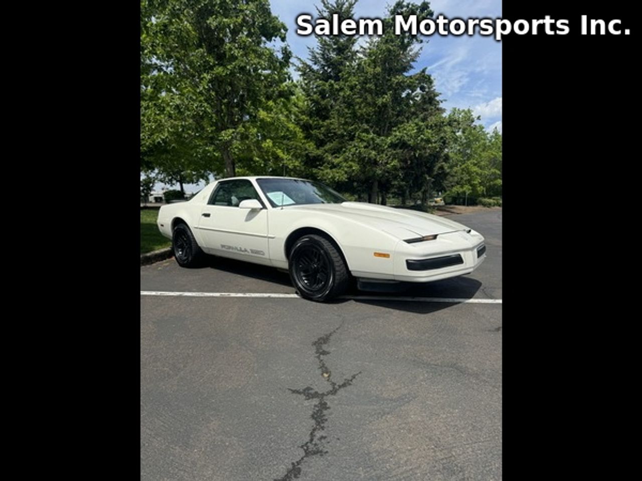 1988 Pontiac Firebird WS6 Formula Coupe