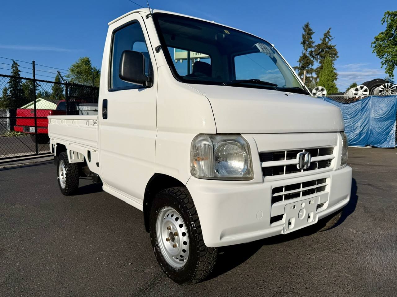 2001 Honda Acty EFI Fulltime 4WD, Mid-Engine, PS, Airbag, 5MT
