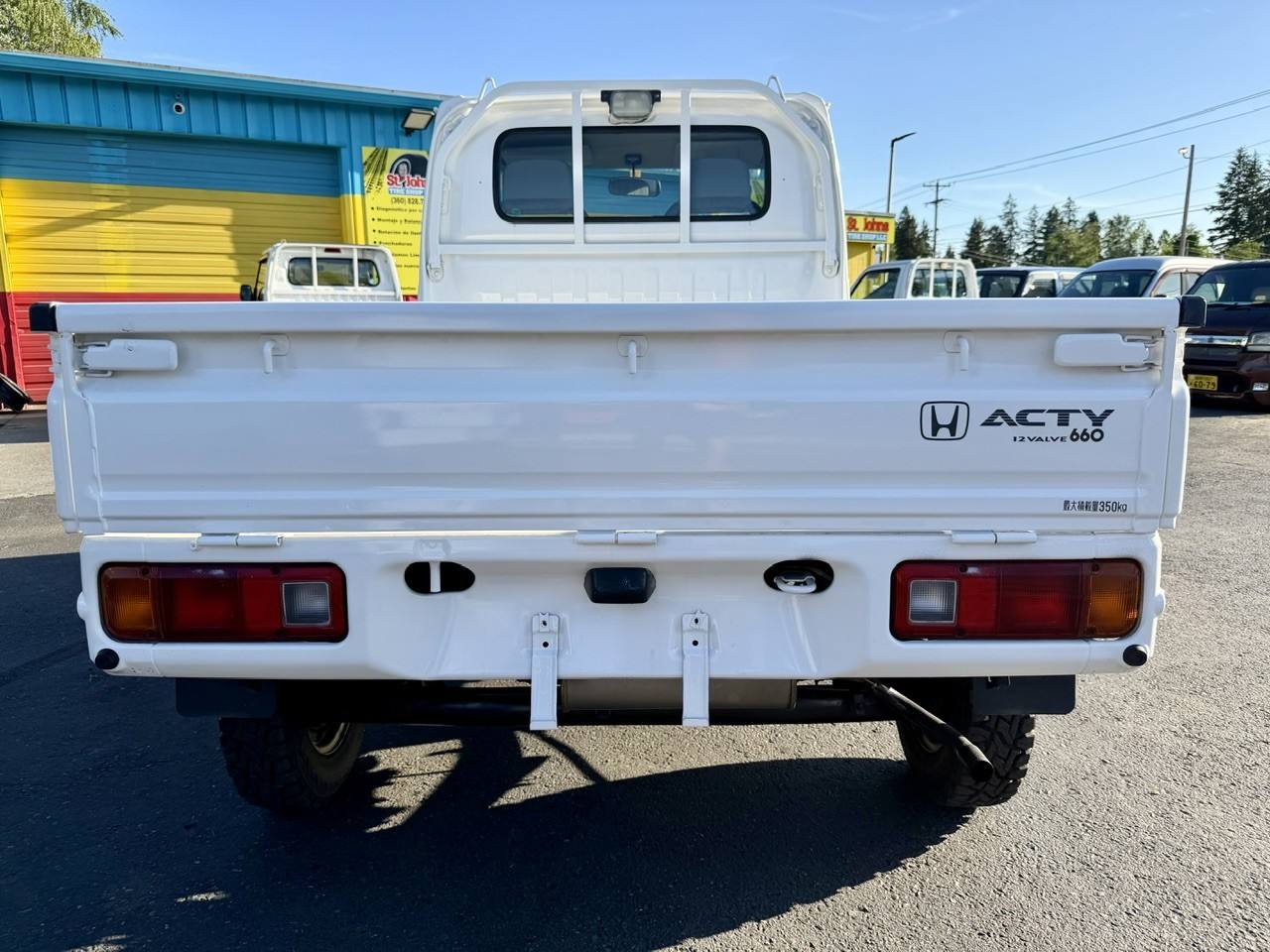 2001 Honda Acty EFI Fulltime 4WD, Mid-Engine, PS, Airbag, 5MT