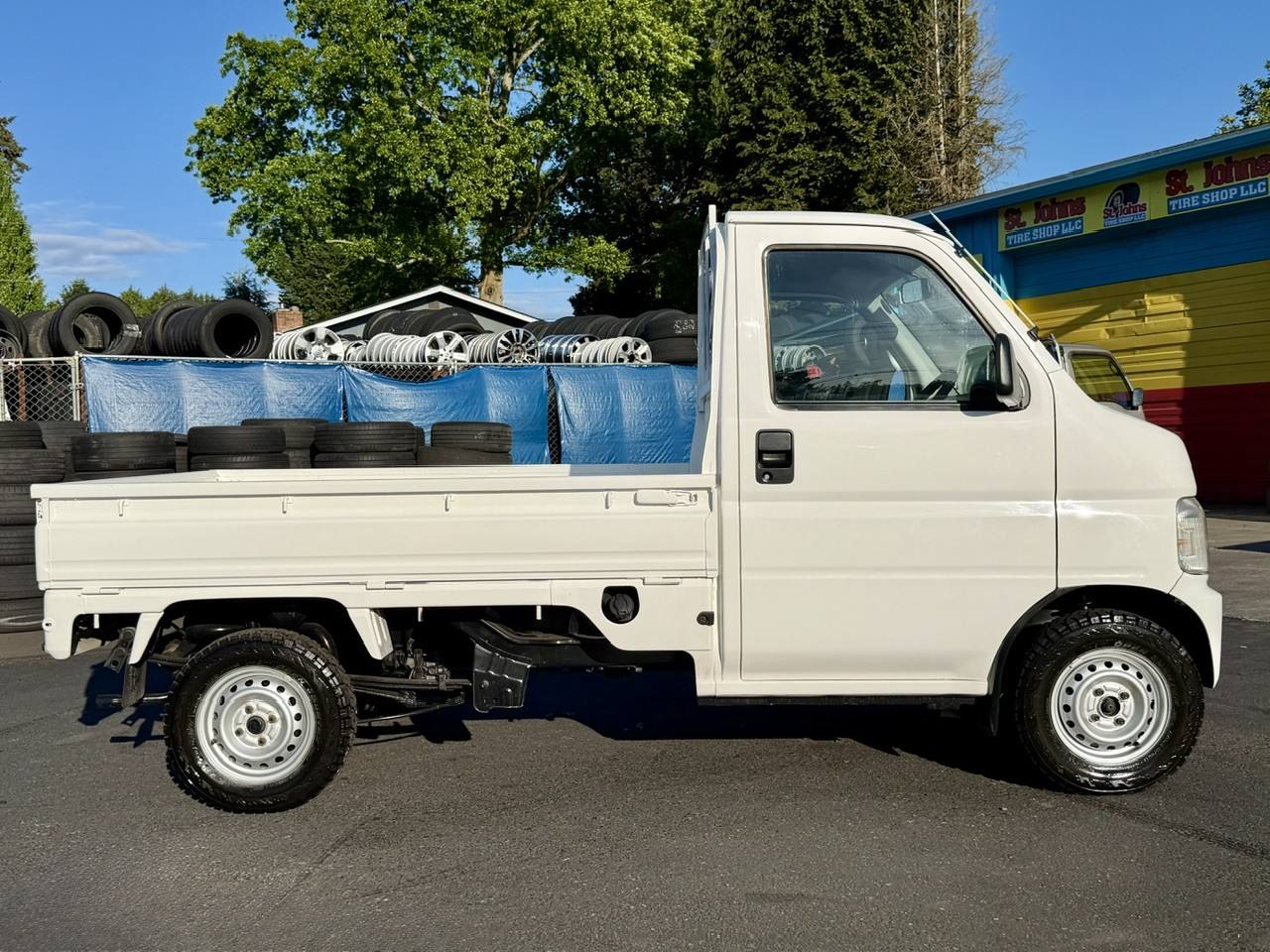 2001 Honda Acty EFI Fulltime 4WD, Mid-Engine, PS, Airbag, 5MT