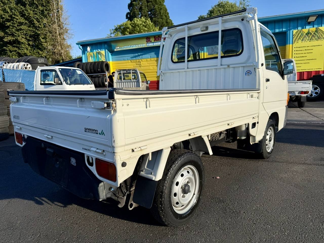 2000 Subaru Sambar EFI 4WD, 2Hi-4Hi, EL Gear, PS, AC, 5MT, Like New!