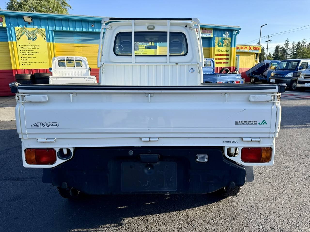 2000 Subaru Sambar EFI 4WD, 2Hi-4Hi, EL Gear, PS, AC, 5MT, Like New!