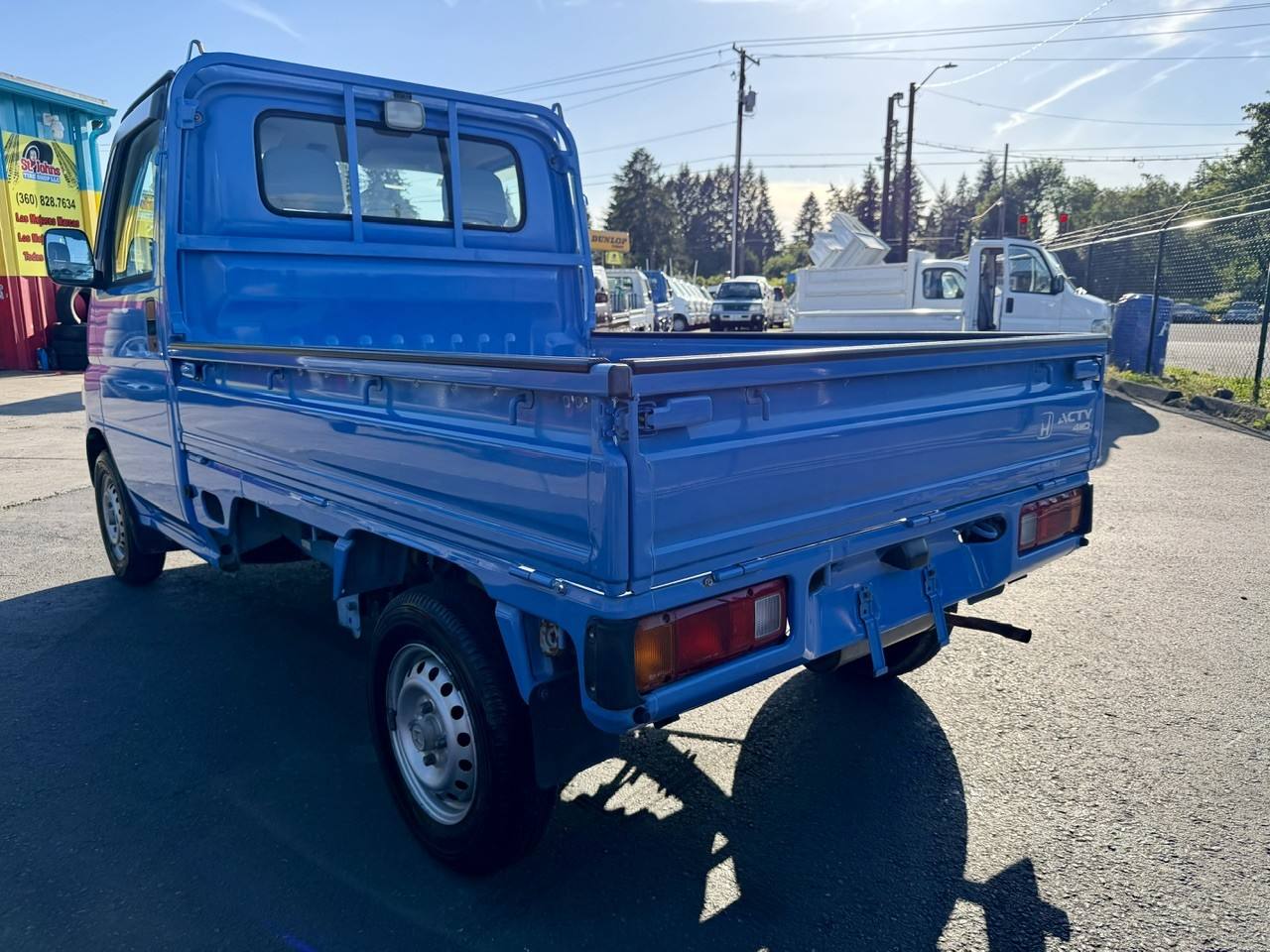 2000 Honda Acty EFI 4WD, Mid-Engine, PS, Airbag, AC, 5MT