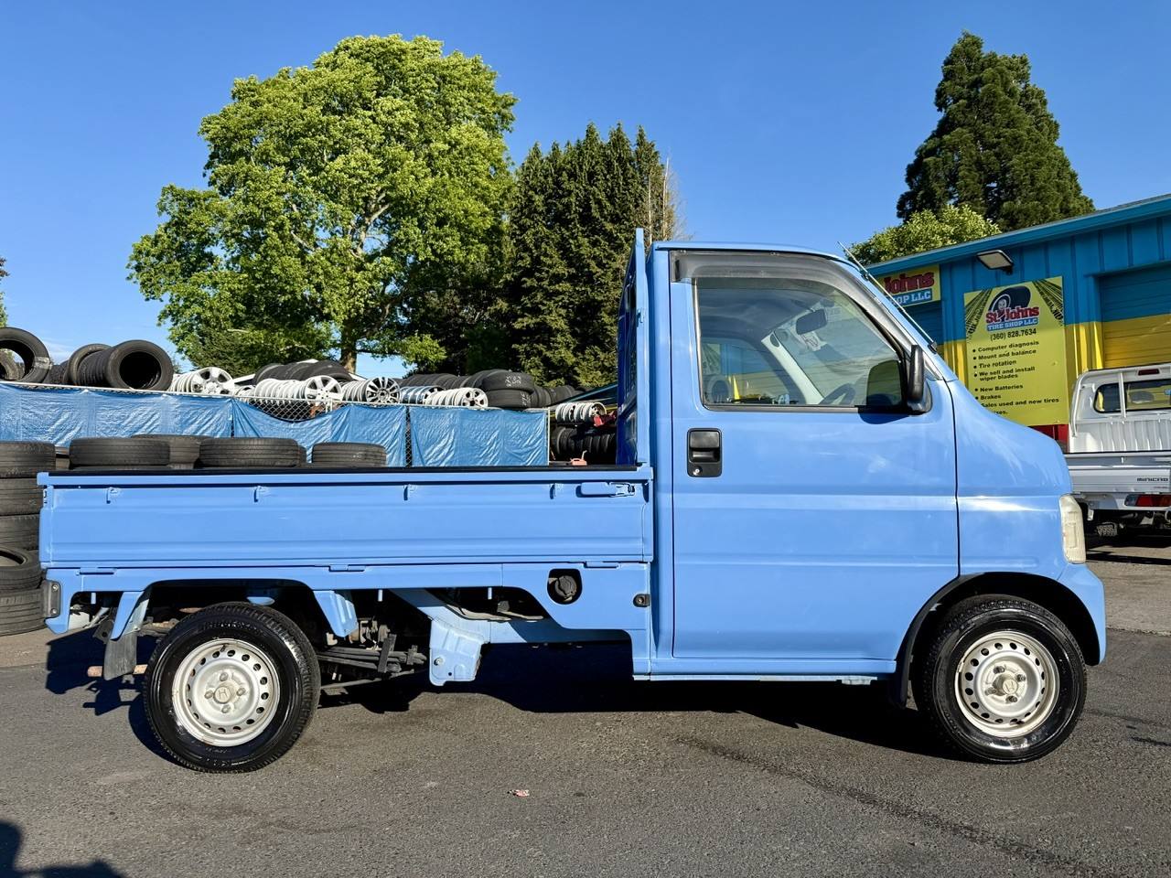 2000 Honda Acty EFI 4WD, Mid-Engine, PS, Airbag, AC, 5MT