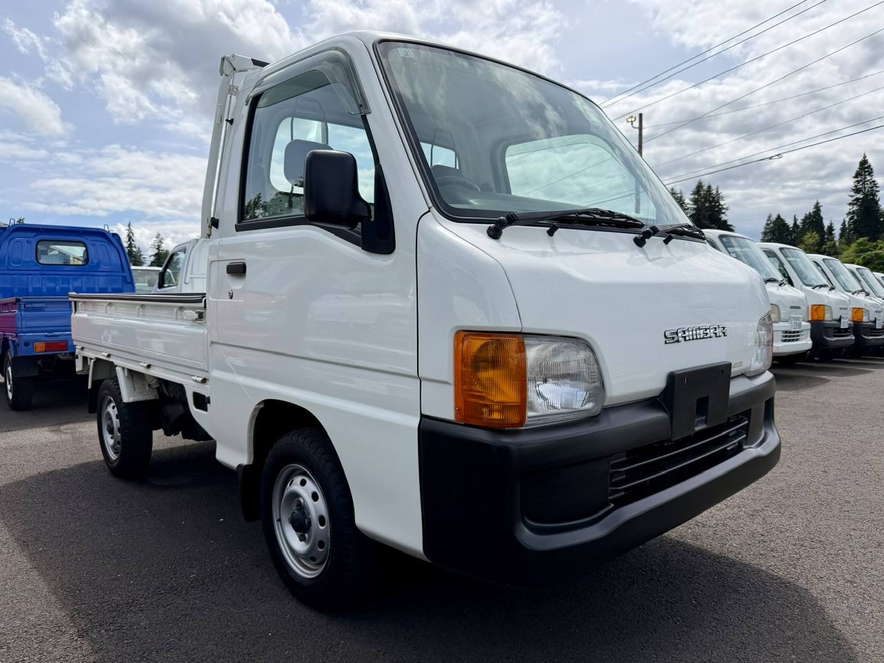 2000 Subaru Sambar EFI 4WD, 2Hi-4Hi, EL Gear, PS, AC, 5MT, Like New!