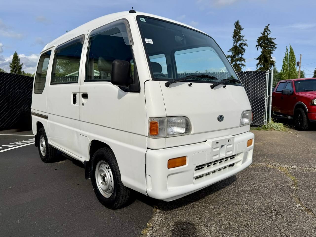 1997 Subaru Sambar Van EFI 4WD, PS, AC, 3AT Automatic, Rare!