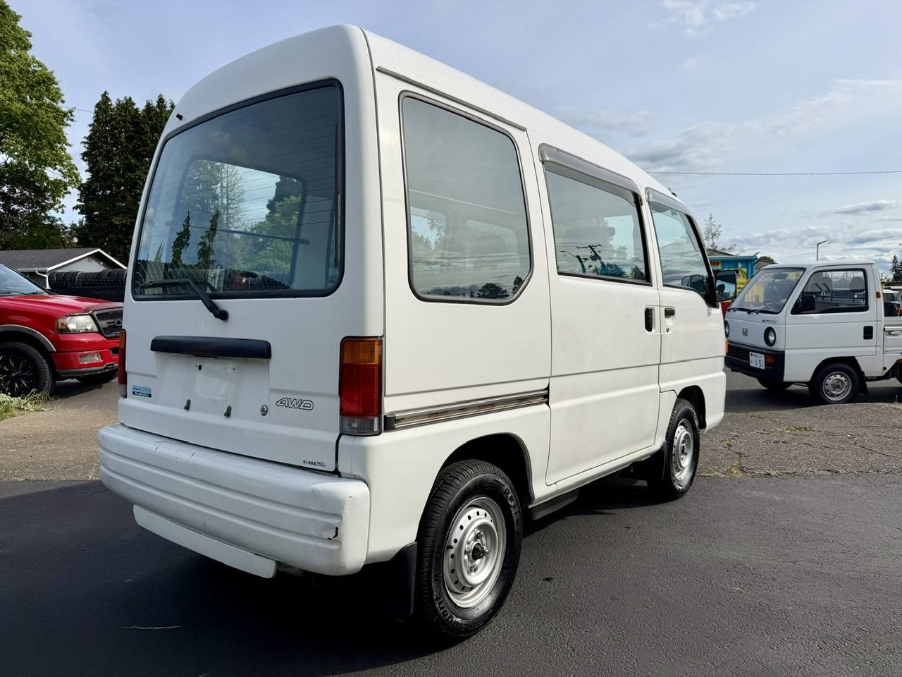 1997 Subaru Sambar Van EFI 4WD, PS, AC, 3AT Automatic, Rare!
