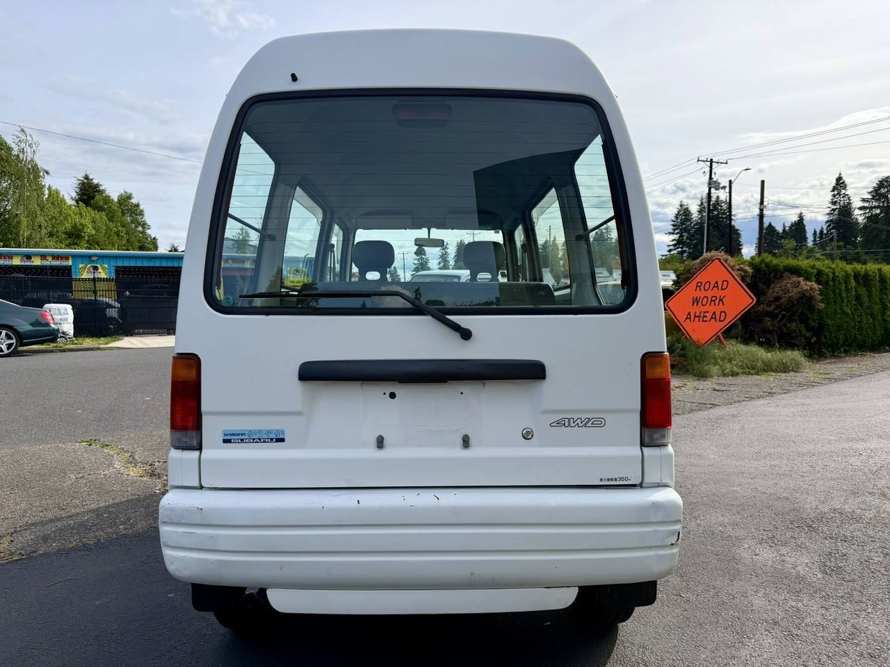 1997 Subaru Sambar Van EFI 4WD, PS, AC, 3AT Automatic, Rare!