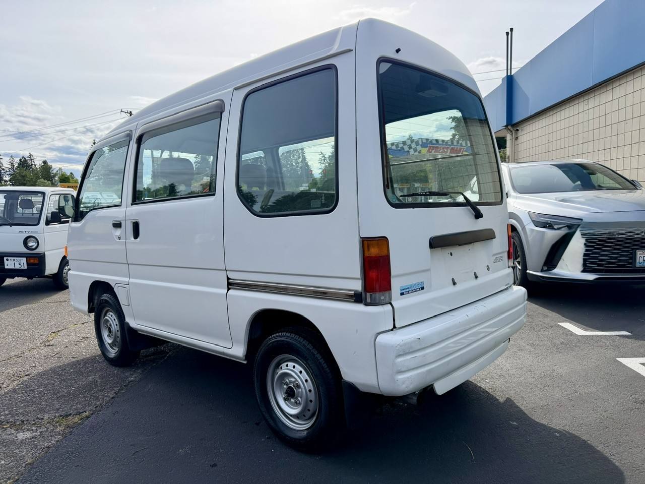 1997 Subaru Sambar Van EFI 4WD, PS, AC, 3AT Automatic, Rare!