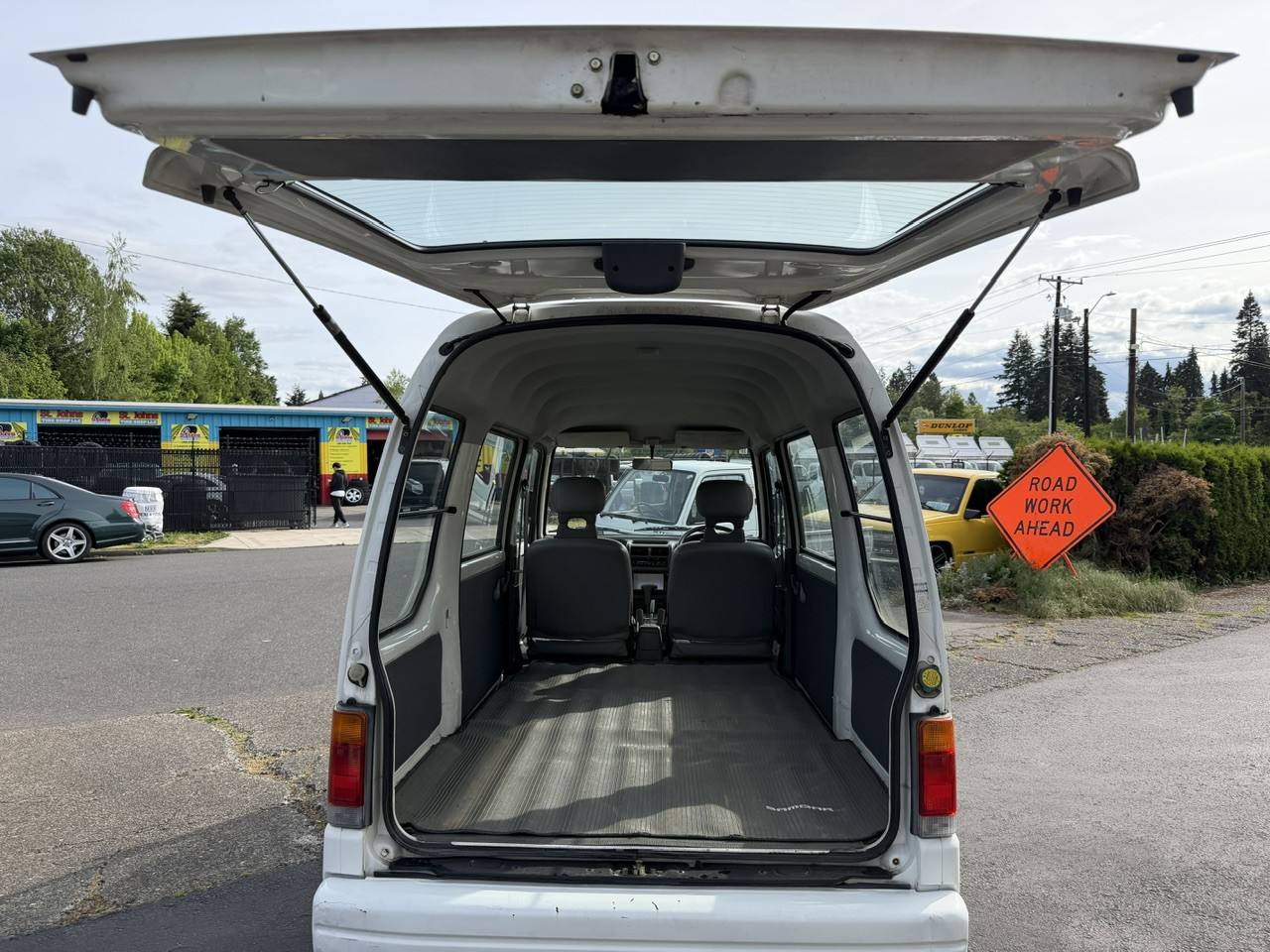 1997 Subaru Sambar Van EFI 4WD, PS, AC, 3AT Automatic, Rare!