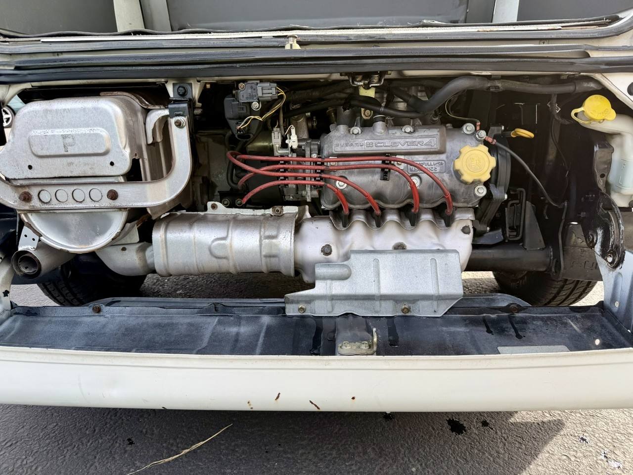 1997 Subaru Sambar Van EFI 4WD, PS, AC, 3AT Automatic, Rare!