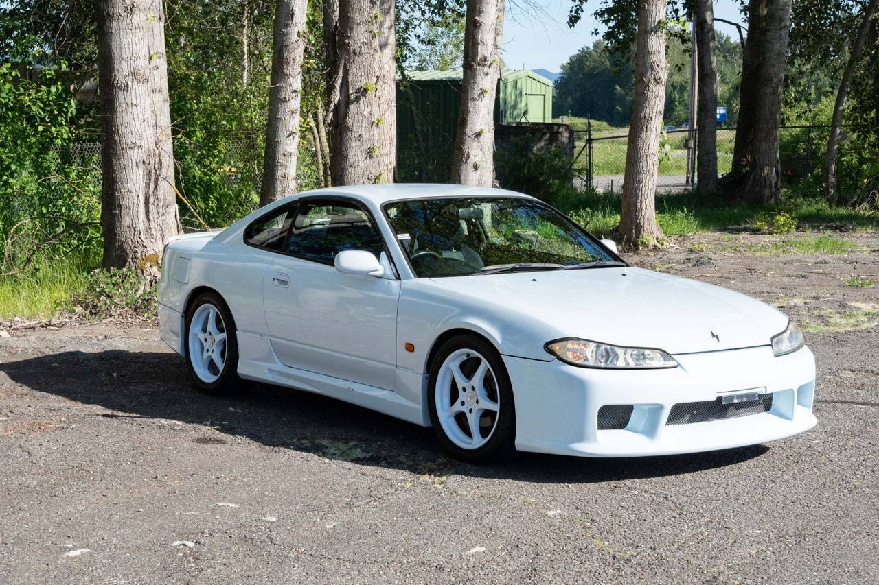 2001 Nissan Silvia Spec S Impul Aero SSR Wheels, Kakimoto Muffler, Auto