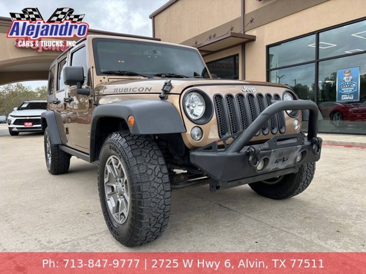 2015 Jeep Wrangler Unlimited Rubicon 4WD