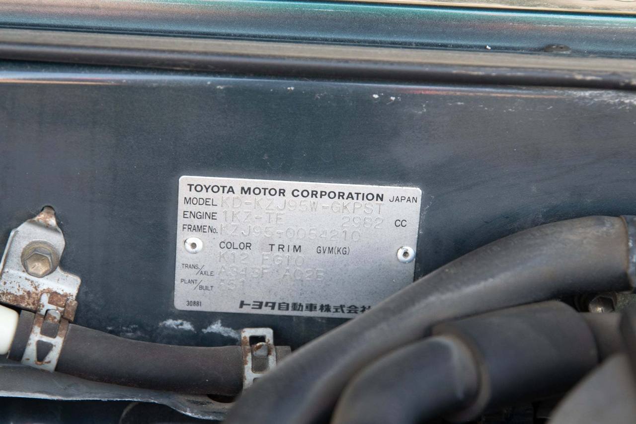 1997 Toyota Land Cruiser Prado Turbo Diesel, 4WD, 2Hi-4Hi-4Lo