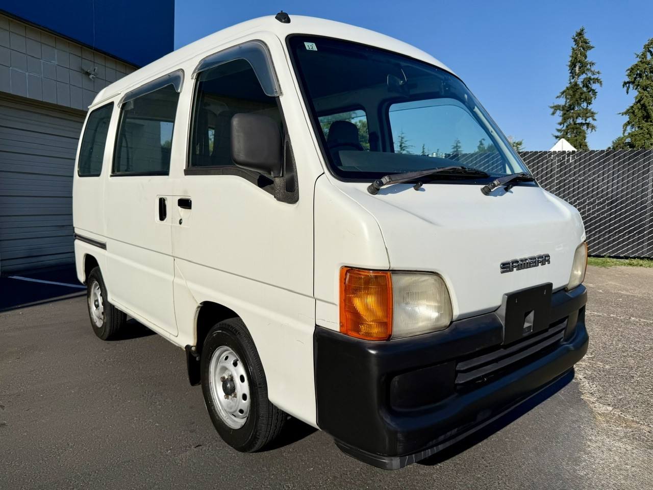2000 Subaru Sambar Cargo Van EFI RWD, PS, AC, 5MT Airbag