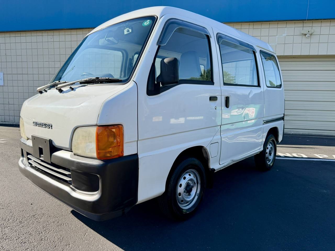 2000 Subaru Sambar Cargo Van EFI RWD, PS, AC, 5MT Airbag