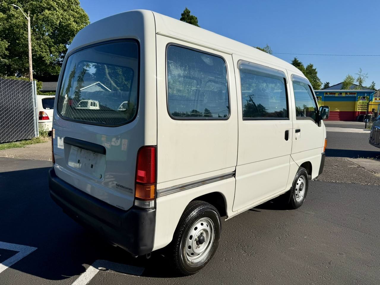 2000 Subaru Sambar Cargo Van EFI RWD, PS, AC, 5MT Airbag