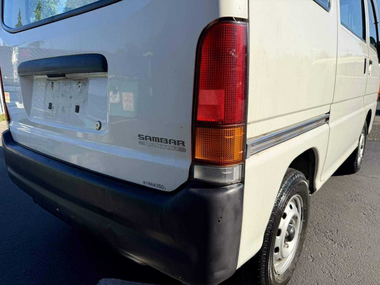 2000 Subaru Sambar Cargo Van EFI RWD, PS, AC, 5MT Airbag
