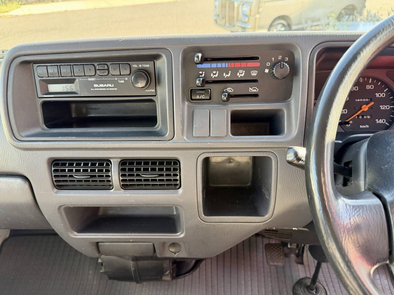 2000 Subaru Sambar Cargo Van EFI RWD, PS, AC, 5MT Airbag