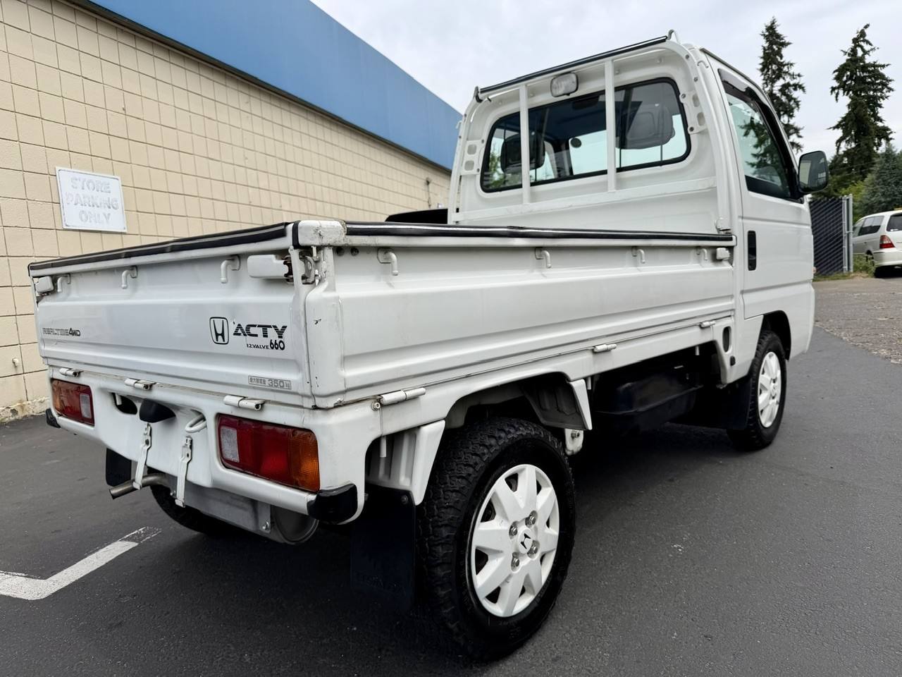 1998 Honda Acty Town Realtime 4WD, Mid Engine, AC, 5MT