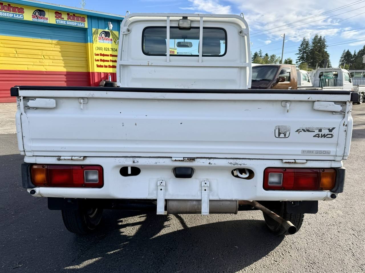 2000 Honda Acty EFI 4WD, Mid-Engine, PS, AC, Airbag, 5MT