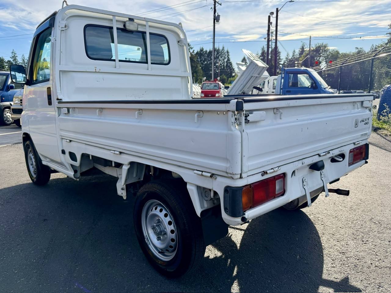 2000 Honda Acty EFI 4WD, Mid-Engine, PS, AC, Airbag, 5MT